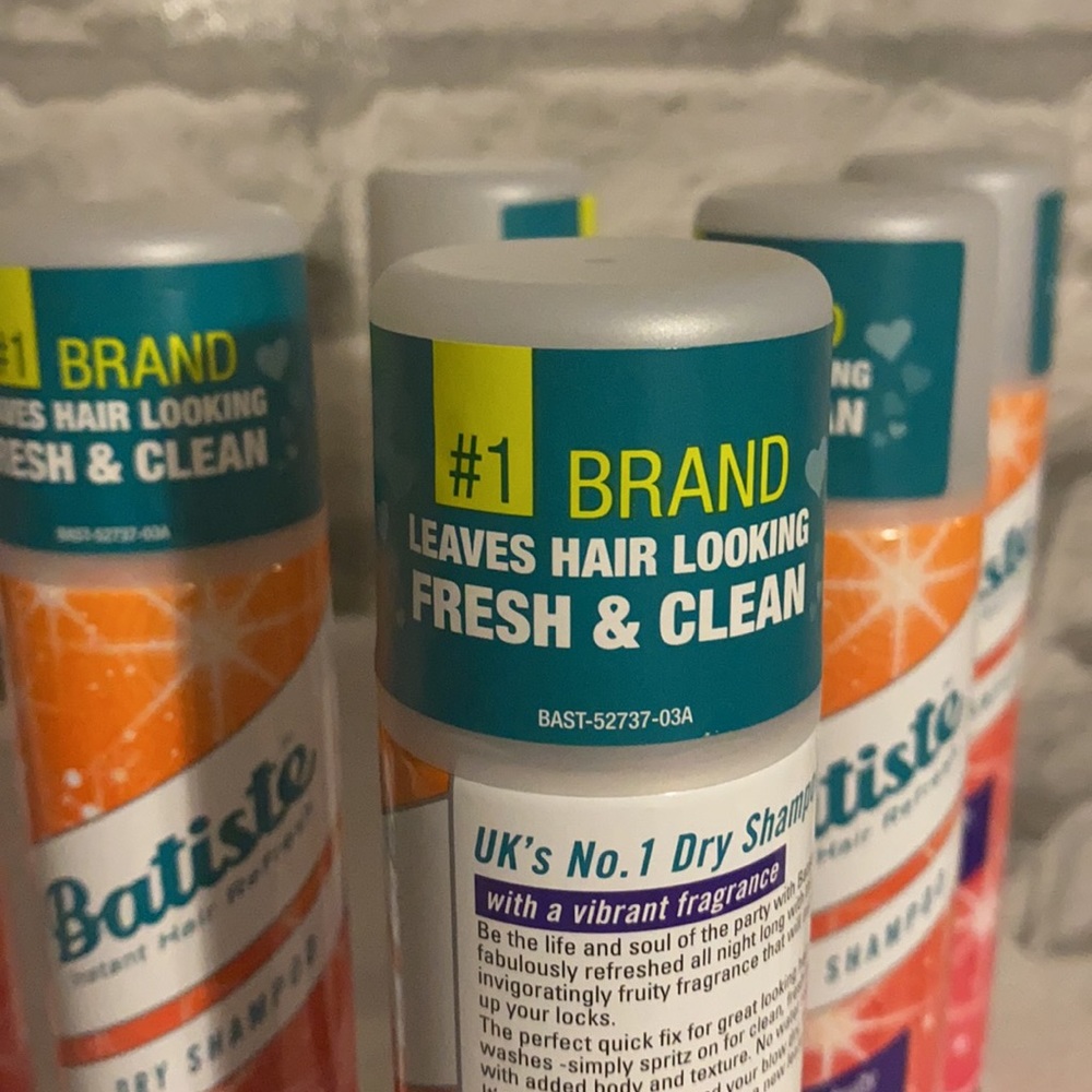 Lot of 6 Batiste Dry Shampoos - Picture 3 of 4